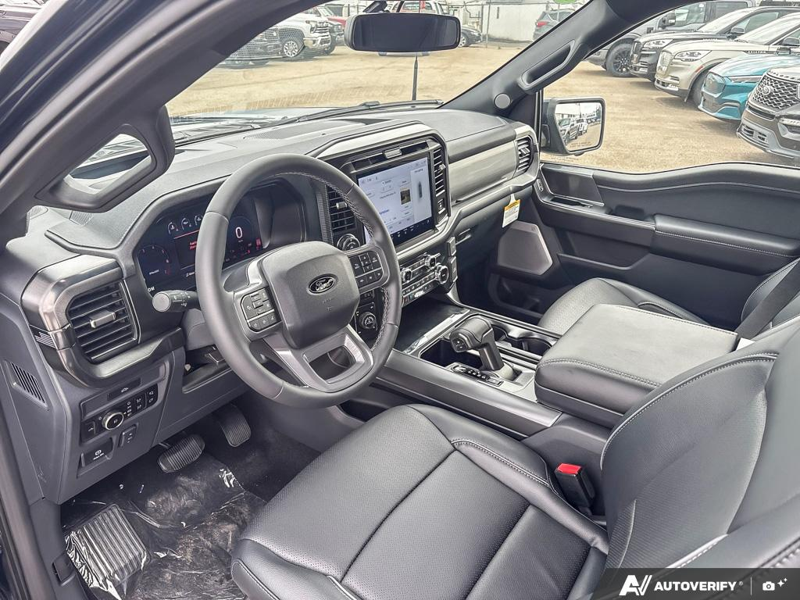 NEW 2026 Ford F-150 LARIAT - Antimatter Blue Metallic Exterior / BLACK ACTIVE X Interior - $86,262 - Stock #E60900 - VIN 1FTFW5L84TFB69768 - Photo 13