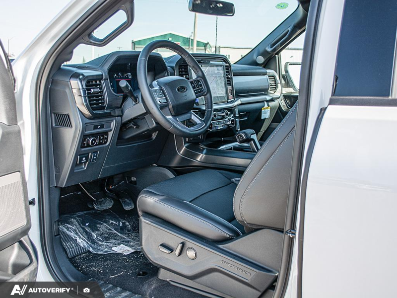 NEW 2026 Ford F-150 LARIAT - Star White Tri-Coat Exterior / BLACK ACTIVE X Interior - $79,020 - Stock #D60681 - VIN 1FTFW5L88TFB70714 - Photo 13