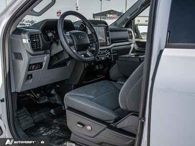 NEW 2026 Ford F-150 XLT - BLACK W/MEDIUM DARK SLATE, CLOTH 40/20/40 FRONT SEAT (M) Interior - $66,952 - Stock #D60802 - VIN 1FTFW3L54TKE45187