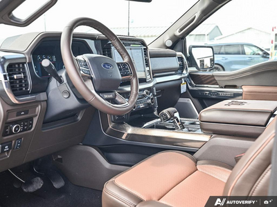 NEW 2026 Ford F-150 King Ranch - JAVA, KING RANCH MULTICONTOUR LEATHER BUCKET SEATS Interior - $94,246 - Stock #E60997 - VIN 1FTFW6L89TFB76530