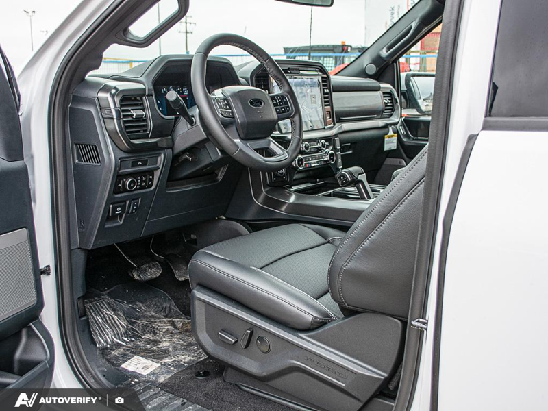 NEW 2026 Ford F-150 LARIAT - Oxford White Exterior / BLACK ACTIVE X Interior - $79,862 - Stock #D60709 - VIN 1FTFW5L82TFB78338 - Photo 13