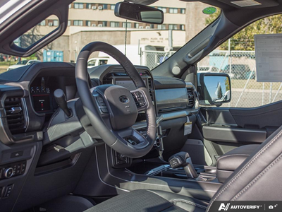 NEW 2026 Ford F-150 LARIAT - BLACK, ACTIVEX TRIMMED 40/CONSOLE/40 FRONT SEATS (B) Interior - $84,407 - Stock #E61057 - VIN 1FTFW5L51TFB68664