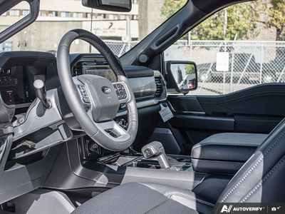 NEW 2026 Ford F-150 LARIAT - BLACK, ACTIVEX TRIMMED 40/CONSOLE/40 FRONT SEATS (B) Interior - $84,407 - Stock #E61047 - VIN 1FTFW5L59TFB69268