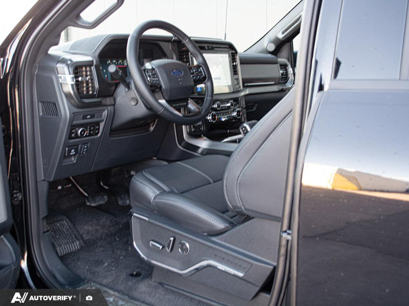 NEW 2026 Ford F-150 Platinum - Agate Black Metallic Exterior / BLACK LEATHER Interior - $102,317 - Stock #D60845 - VIN 1FTFW7LD6TFC56273 - Photo 13