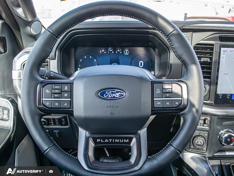 NEW 2026 Ford F-150 Platinum - Carbonized Grey Metallic Exterior / BLACK LEATHER Interior - $97,607 - Stock #D60417 - VIN 1FTFW7L83TFA48418 - Photo 14