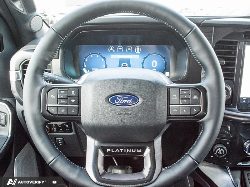 NEW 2026 Ford F-150 Platinum - Carbonized Grey Metallic Exterior / BLACK LEATHER Interior - $96,347 - Stock #D60463 - VIN 1FTFW7L87TFA51192 - Photo 14