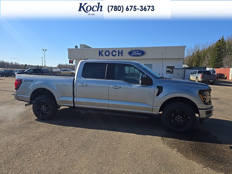 NEW 2026 Ford F-150 XLT - Iconic Silver Metallic Exterior / BLACK, UNIQUE SPORT CLOTH 40/CONSOLE/40 FRONT-SEATS Interior - $76,005 - Stock #A26081 - VIN 1FTFW3L8XTKD29213 - Photo 14