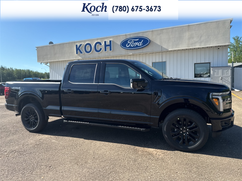 NEW 2026 Ford F-150 LARIAT - Agate Black Metallic Exterior / BLACK, ACTIVEX TRIMMED 40/CONSOLE/40 FRONT SEATS (B) Interior - $78,008 - Stock #A26216 - VIN 1FTFW5L82TKE41189 - Photo 14