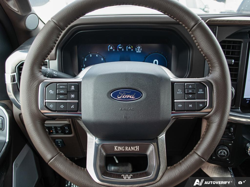 NEW 2026 Ford F-150 King Ranch - Antimatter Blue/marsh Grey Accent Exterior / JAVA, KING RANCH MULTICONTOUR LEATHER BUCKET SEATS Interior - $94,026 - Stock #E60916 - VIN 1FTFW6L84TFB50451 - Photo 14