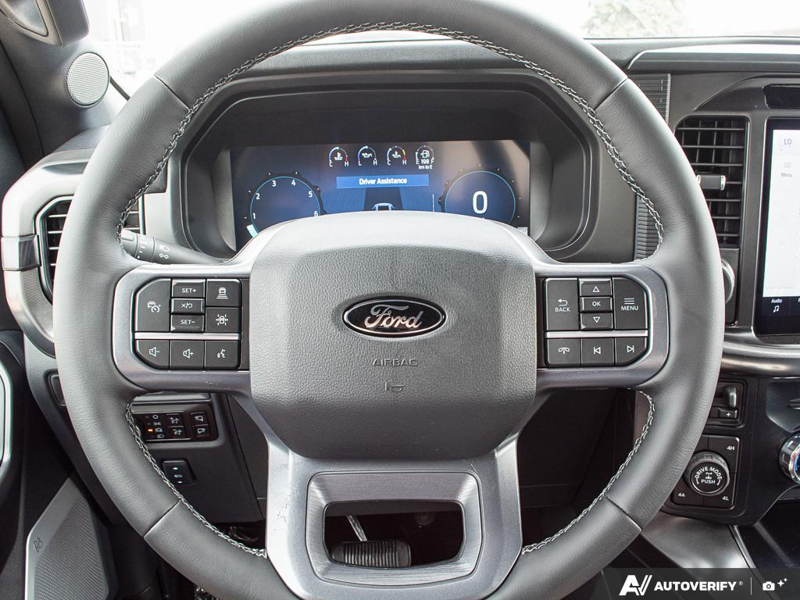 NEW 2026 Ford F-150 LARIAT - Antimatter Blue Metallic Exterior / BLACK, ACTIVEX TRIMMED 40/CONSOLE/40 FRONT SEATS (B) Interior - $86,746 - Stock #E60895 - VIN 1FTFW5L84TFB50430 - Photo 14