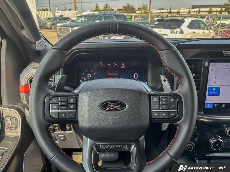 NEW 2026 Ford F-150 Raptor 37 - Antimatter Blue Metallic Exterior / BLACK, RECARO UNIQUE LEATHER INSERT 40/CONSOLE/40 SEATS Interior - $132,683 - Stock #E60969 - VIN 1FTFW1RG2TFB00052 - Photo 14