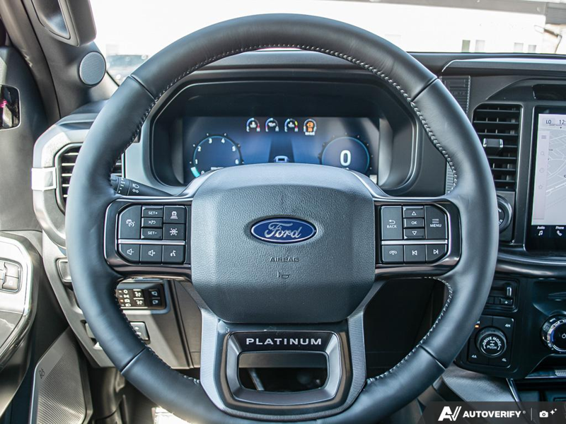 NEW 2026 Ford F-150 Platinum - Star White Tri-coat Metallic Exterior / BLACK LEATHER Interior - $98,250 - Stock #E60892 - VIN 1FTFW7L80TFB52817 - Photo 14
