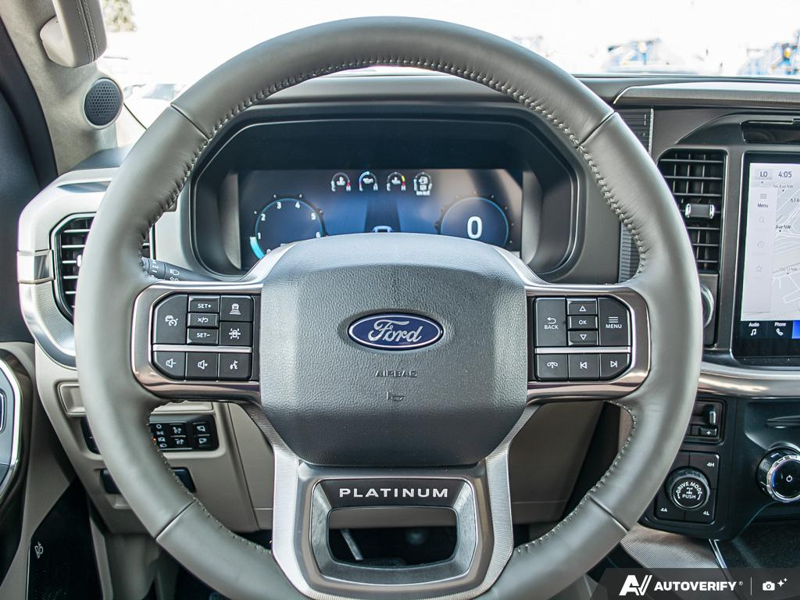 NEW 2026 Ford F-150 Platinum Plus - Star White Tri-coat Metallic Exterior / SMOKED TRUFFLE LTD LEATHER BUCKET SEATS Interior - $109,934 - Stock #E60939 - VIN 1FTFW7LD6TFB65438 - Photo 14