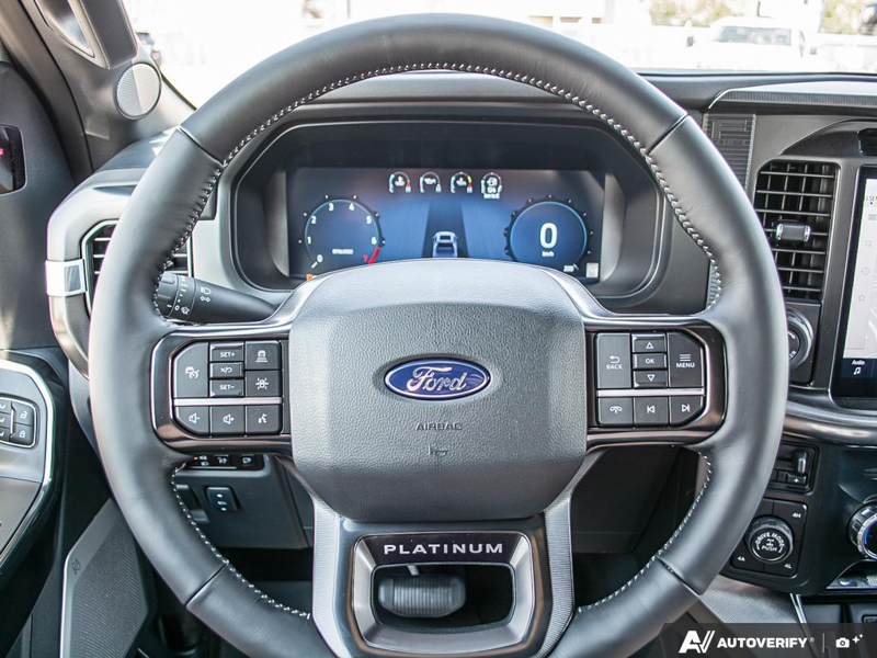 NEW 2026 Ford F-150 Platinum - Star White Tri-coat Metallic Exterior / BLACK LEATHER Interior - $101,257 - Stock #E60938 - VIN 1FTFW7LD4TFB50484 - Photo 14