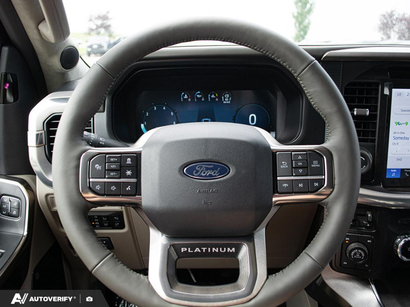 NEW 2026 Ford F-150 Platinum - Agate Black Metallic Exterior / SMOKED TRUFFLE, FULL QUILTED LEATHER BUCKET SEATS W/PLATINUM BAD Interior - $106,730 - Stock #D60686 - VIN 1FTFW7LD9TFB67975 - Photo 14