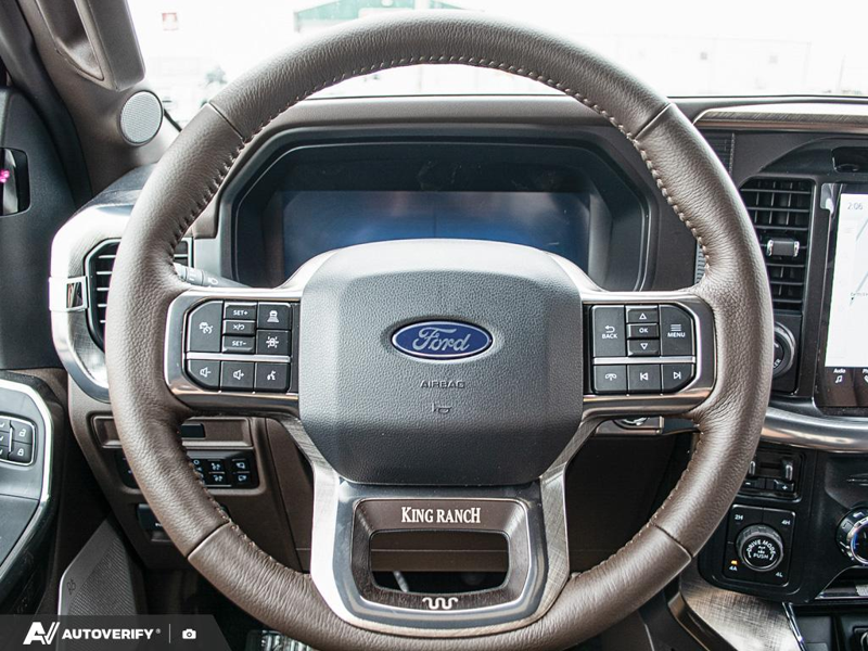 NEW 2026 Ford F-150 King Ranch - Star White Tri-Coat Exterior / JAVA, KING RANCH MULTICONTOUR LEATHER BUCKET SEATS Interior - $98,996 - Stock #D60838 - VIN 1FTFW6L80TFB23571 - Photo 14