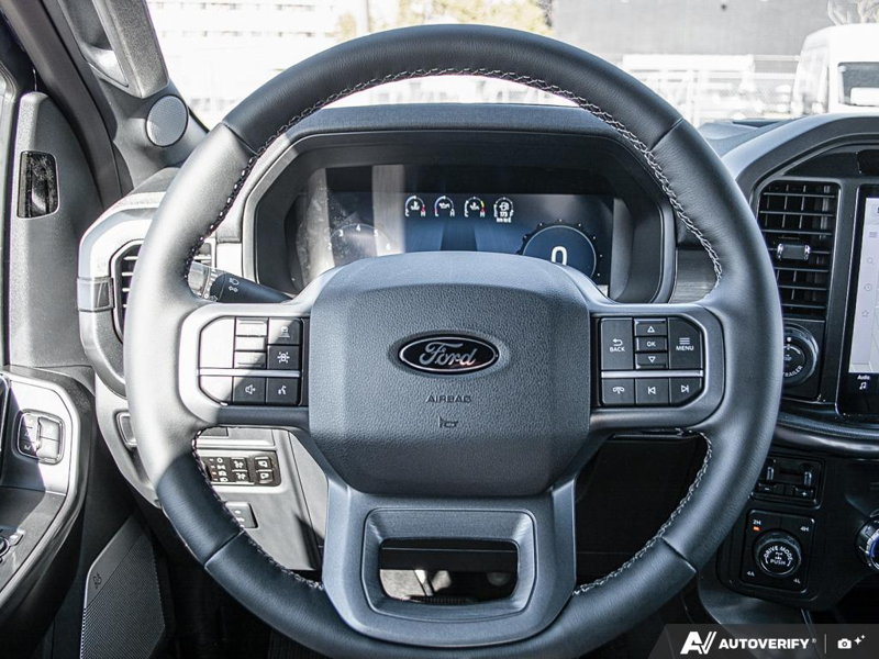 NEW 2026 Ford F-150 LARIAT - Antimatter Blue Metallic Exterior / BLACK, ACTIVEX TRIMMED 40/CONSOLE/40 FRONT SEATS (B) Interior - $78,859 - Stock #E61062 - VIN 1FTFW5L50TFB76593 - Photo 14