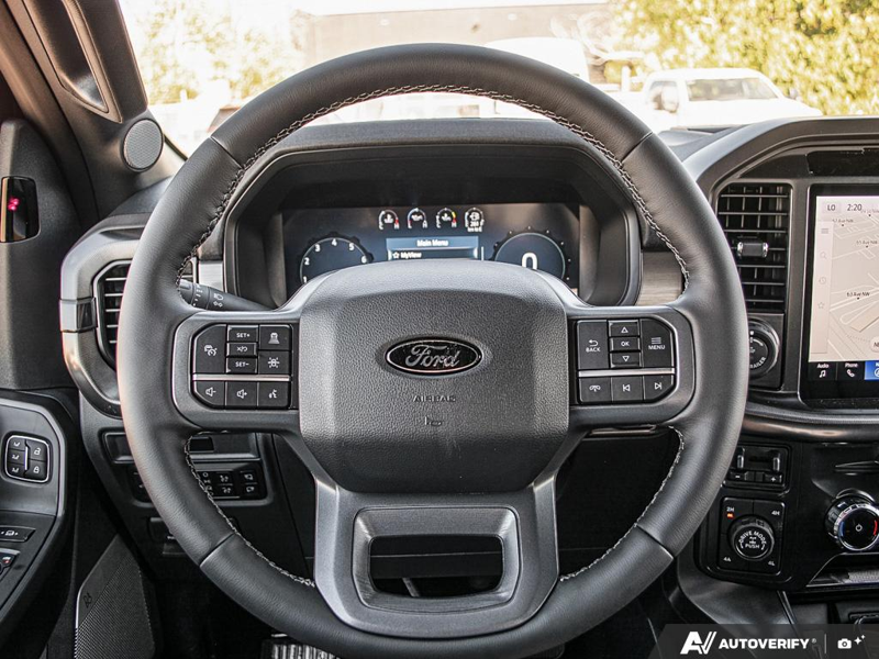NEW 2026 Ford F-150 LARIAT - Antimatter Blue Metallic Exterior / BLACK, ACTIVEX TRIMMED 40/CONSOLE/40 FRONT SEATS (B) Interior - $82,794 - Stock #E61014 - VIN 1FTFW5L59TFB72462 - Photo 14