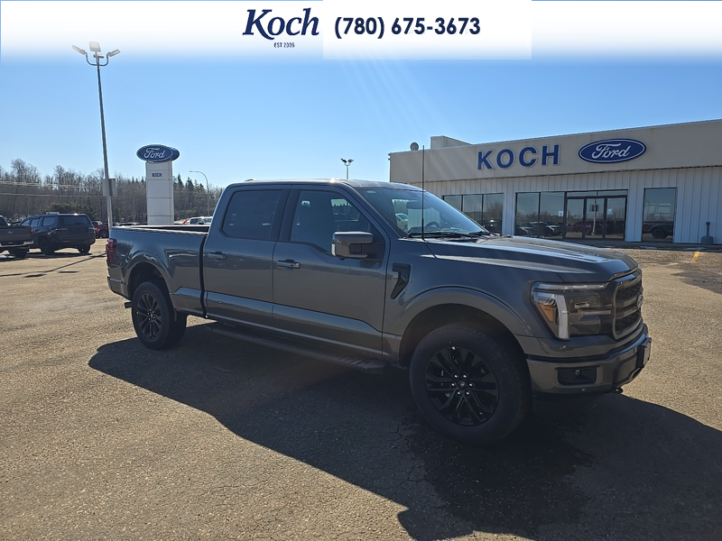 NEW 2026 Ford F-150 LARIAT - Carbonized Grey Metallic Exterior / BLACK Interior - $83,435 - Stock #A26087 - VIN 1FTFW5L86TKD29186 - Photo 15