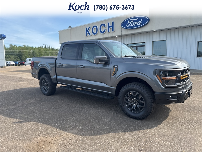 NEW 2026 Ford F-150 Tremor - Carbonized Grey Metallic Exterior / BLACK, UNIQUE TREMOR LEATHER-TRIMMED BUCKET SEATS Interior - $87,395 - Stock #A26227 - VIN 1FTFW4L84TFB54553 - Photo 15