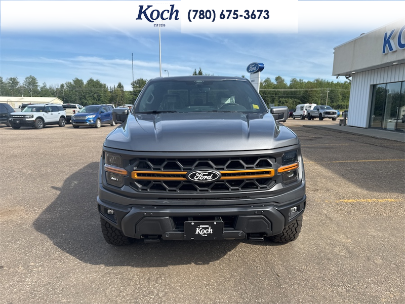 NEW 2026 Ford F-150 Tremor - Carbonized Grey Metallic Exterior / BLACK, UNIQUE TREMOR LEATHER-TRIMMED BUCKET SEATS Interior - $87,395 - Stock #A26227 - VIN 1FTFW4L84TFB54553 - Photo 16
