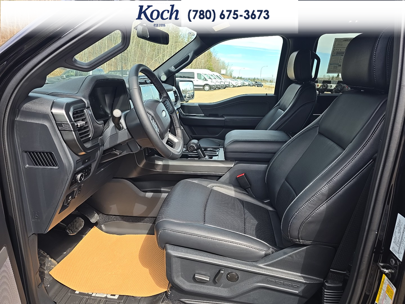NEW 2026 Ford F-150 LARIAT - Agate Black Exterior / BLACK Interior - $77,297 - Stock #A26092 - VIN 1FTFW5L80TKD43875 - Photo 17