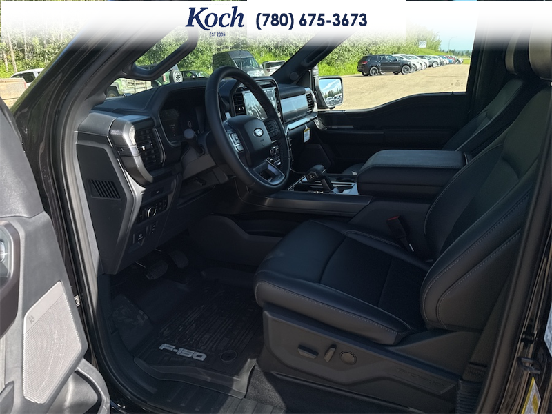 NEW 2026 Ford F-150 LARIAT - Agate Black Metallic Exterior / BLACK, ACTIVEX TRIMMED 40/CONSOLE/40 FRONT SEATS (B) Interior - $78,008 - Stock #A26216 - VIN 1FTFW5L82TKE41189 - Photo 17