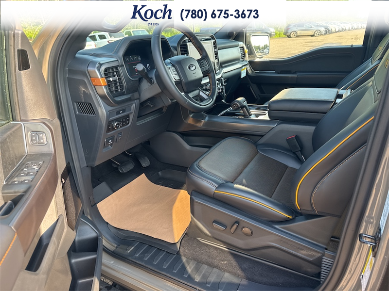 NEW 2026 Ford F-150 Tremor - Marsh Grey Exterior / BLACK, UNIQUE TREMOR LEATHER-TRIMMED BUCKET SEATS Interior - $88,993 - Stock #A26222 - VIN 1FTFW4L87TFB48388 - Photo 17