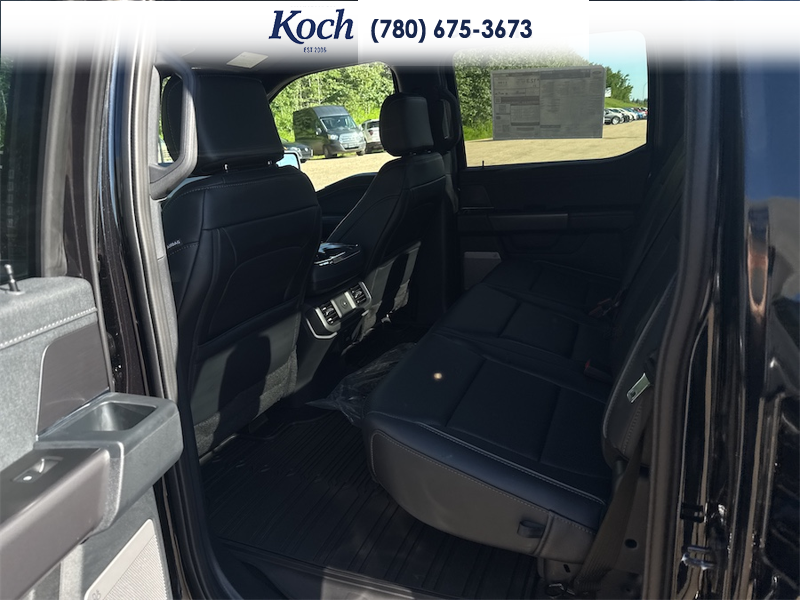 NEW 2026 Ford F-150 LARIAT - Agate Black Metallic Exterior / BLACK, ACTIVEX TRIMMED 40/CONSOLE/40 FRONT SEATS (B) Interior - $78,008 - Stock #A26216 - VIN 1FTFW5L82TKE41189 - Photo 18