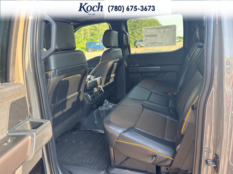 NEW 2026 Ford F-150 Tremor - Marsh Grey Exterior / BLACK, UNIQUE TREMOR LEATHER-TRIMMED BUCKET SEATS Interior - $88,993 - Stock #A26222 - VIN 1FTFW4L87TFB48388 - Photo 18