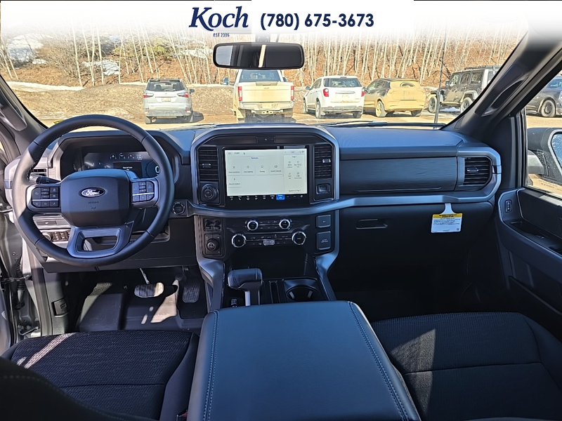 NEW 2026 Ford F-150 XLT - Iconic Silver Metallic Exterior / BLACK, UNIQUE SPORT CLOTH 40/CONSOLE/40 FRONT-SEATS Interior - $76,005 - Stock #A26081 - VIN 1FTFW3L8XTKD29213 - Photo 19