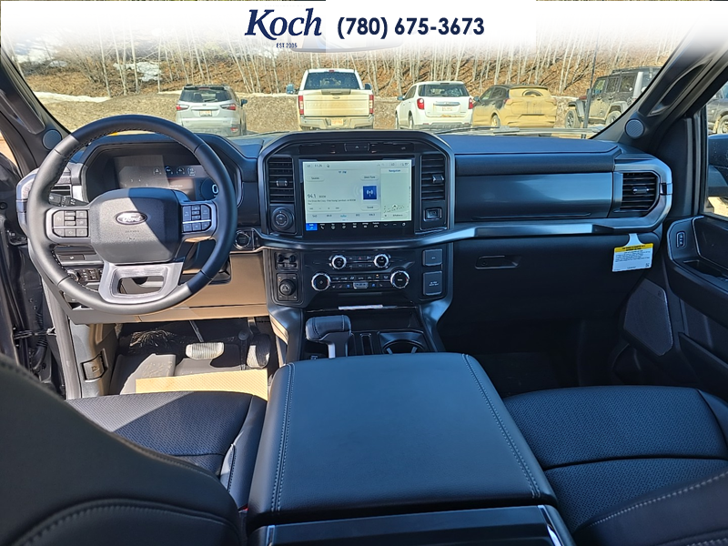 NEW 2026 Ford F-150 LARIAT - Carbonized Grey Metallic Exterior / BLACK Interior - $83,435 - Stock #A26087 - VIN 1FTFW5L86TKD29186 - Photo 19