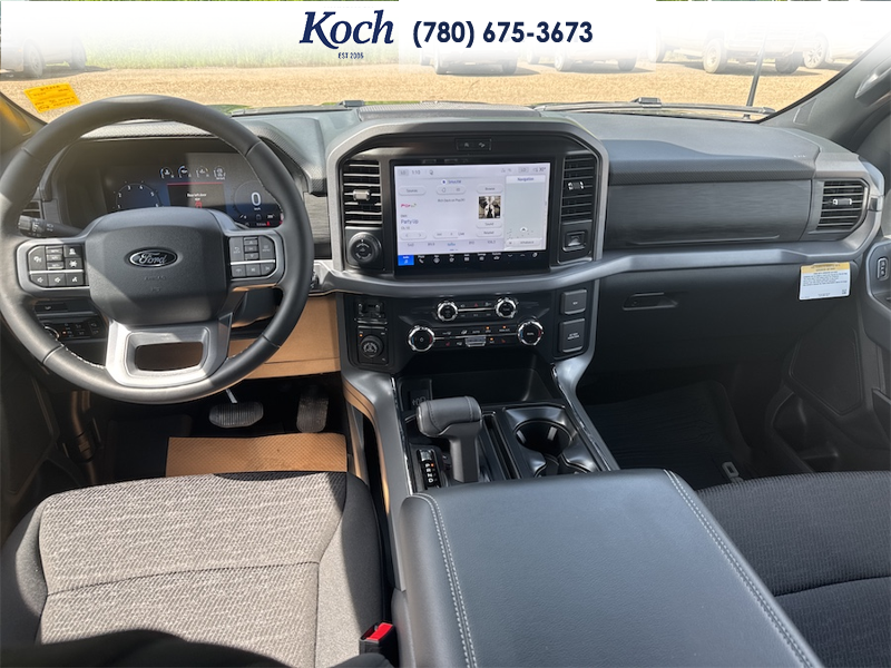 NEW 2026 Ford F-150 XLT - Carbonized Grey Metallic Exterior / BLACK, UNIQUE SPORT CLOTH 40/CONSOLE/40 FRONT-SEATS Interior - $78,460 - Stock #A26218 - VIN 1FTFW3L88TKE41539 - Photo 19
