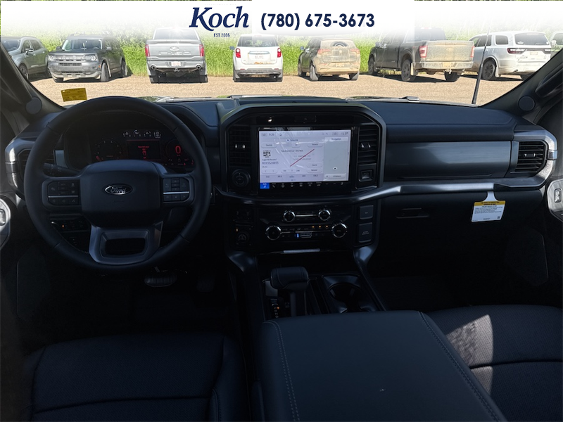 NEW 2026 Ford F-150 LARIAT - Agate Black Metallic Exterior / BLACK, ACTIVEX TRIMMED 40/CONSOLE/40 FRONT SEATS (B) Interior - $78,008 - Stock #A26216 - VIN 1FTFW5L82TKE41189 - Photo 19