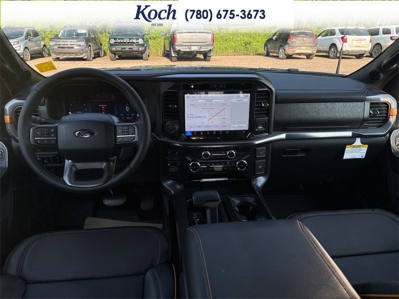 NEW 2026 Ford F-150 Tremor - Carbonized Grey Metallic Exterior / BLACK, UNIQUE TREMOR LEATHER-TRIMMED BUCKET SEATS Interior - $88,012 - Stock #A26219 - VIN 1FTFW4L8XTFB45534 - Photo 19
