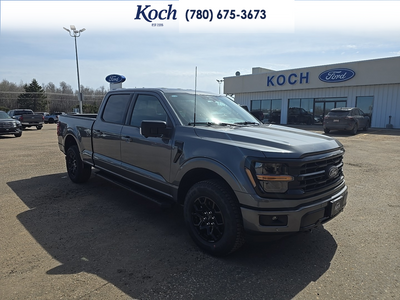 NEW 2026 Ford F-150 XLT - Carbonized Grey Metallic Exterior - $75,255 - Stock #A26090 - VIN 1FTFW3L82TKD29111