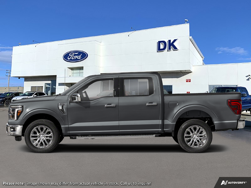 NEW 2026 Ford F-150 LARIAT - Carbonized Grey Metallic Exterior / BLACK ACTIVE X Interior - $88,577 - Stock #D60547 - VIN 1FTFW5L82TFA10764 - Photo 1