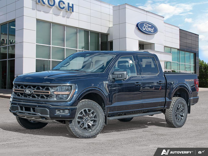 NEW 2026 Ford F-150 Tremor - Antimatter Blue Metallic Exterior / BLACK SPORT CLOTH Interior - $75,249 - Stock #E60510 - VIN 1FTFW4L83TFA38373 - Photo 1