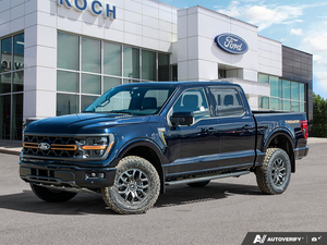 NEW 2026 Ford F-150 Tremor - Antimatter Blue Metallic Exterior - $84,663 - Stock #E60513 - VIN 1FTFW4L88TFA62071