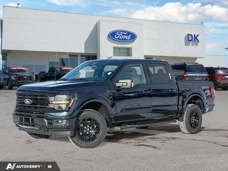 NEW 2026 Ford F-150 XLT - Antimatter Blue Metallic Exterior / BLACK SPORT Interior - $72,786 - Stock #D60350 - VIN 1FTFW3L81TFA31027 - Photo 1