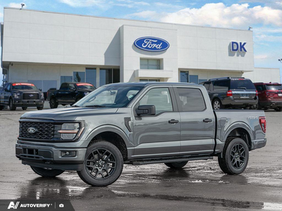 NEW 2026 Ford F-150 STX - Carbonized Grey Metallic Exterior - $59,749 - Stock #D60318 - VIN 1FTEW2LP1TKD59584