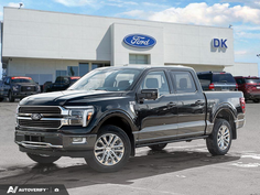 NEW 2026 Ford F-150 King Ranch - Agate Black/marsh Grey Accent Exterior - $92,622 - Stock #D60449 - VIN 1FTFW6L84TFA49796