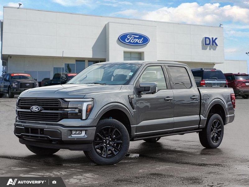 NEW 2026 Ford F-150 Platinum - Carbonized Grey Metallic Exterior / BLACK LEATHER Interior - $96,347 - Stock #D60463 - VIN 1FTFW7L87TFA51192 - Photo 1