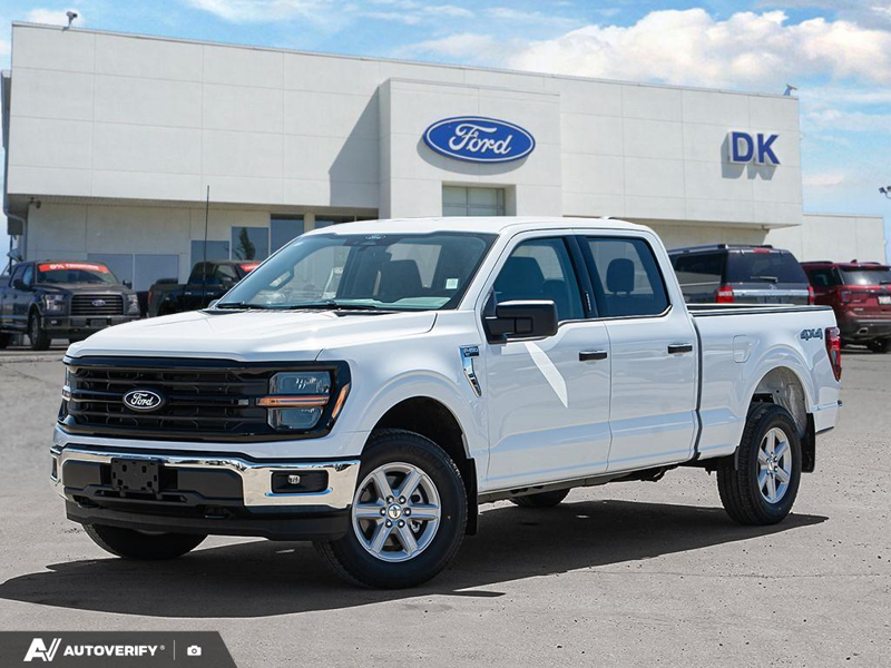 NEW 2026 Ford F-150 XLT - Oxford White Exterior / MEDIUM DARK SLATE CLOTH Interior - $62,302 - Stock #D60587 - VIN 1FTFW3L85TKE30546 - Photo 1
