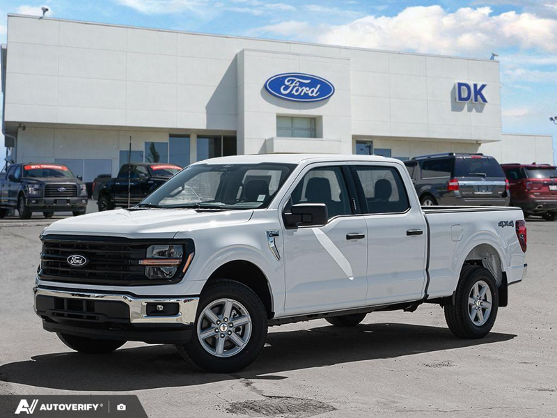 NEW 2026 Ford F-150 XLT - Oxford White Exterior / MEDIUM DARK SLATE CLOTH Interior - $62,302 - Stock #D60588 - VIN 1FTFW3L86TKE30653 - Photo 1