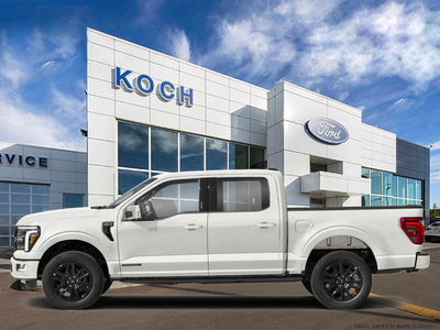 NEW 2026 Ford F-150 Platinum - Star White Tri-coat Metallic Exterior - $117,934 - Stock #E60761 - VIN 1FTFW7LD1TFB29916