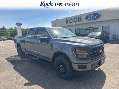 NEW 2026 Ford F-150 XLT - Carbonized Grey Metallic Exterior - $72,098 - Stock #A26218 - VIN 1FTFW3L88TKE41539