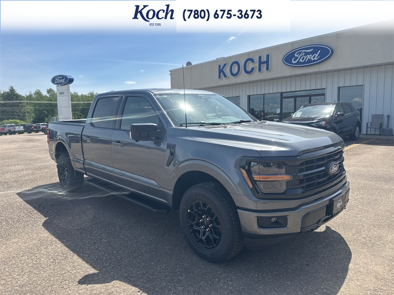 NEW 2026 Ford F-150 XLT - Carbonized Grey Metallic Exterior / BLACK, UNIQUE SPORT CLOTH 40/CONSOLE/40 FRONT-SEATS Interior - $78,460 - Stock #A26218 - VIN 1FTFW3L88TKE41539 - Photo 1