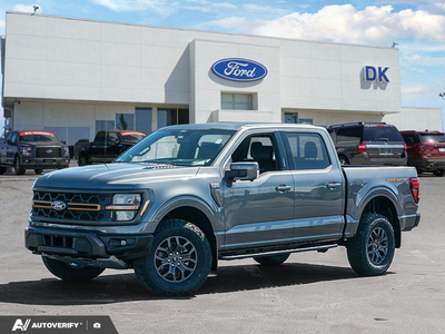 NEW 2026 Ford F-150 Tremor - Carbonized Grey Metallic Exterior - $90,273 - Stock #D60616 - VIN 1FTFW4L58TFB21982