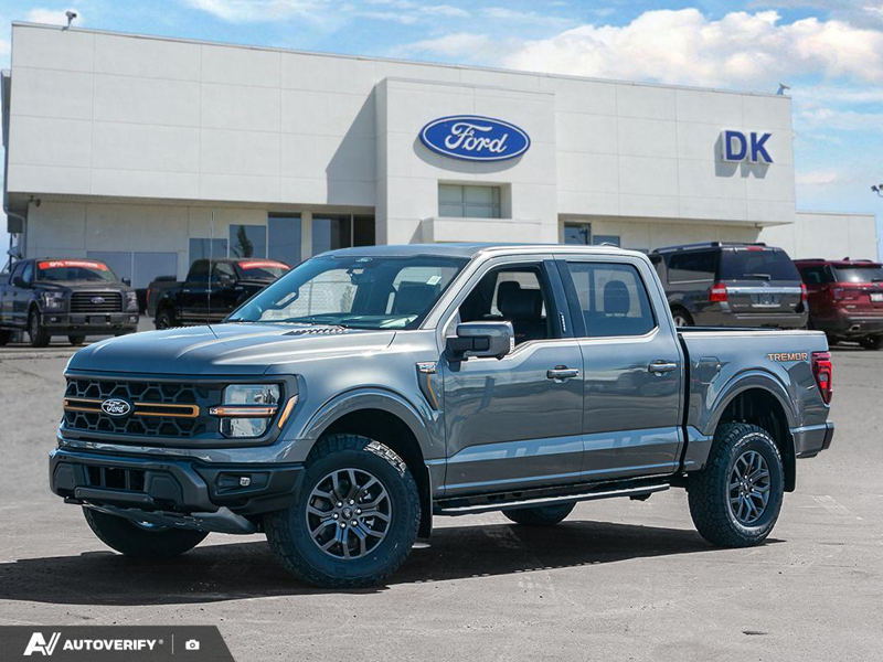 NEW 2026 Ford F-150 Tremor - Carbonized Grey Metallic Exterior / BLACK TREMOR LEATHER Interior - $92,032 - Stock #D60616 - VIN 1FTFW4L58TFB21982 - Photo 1